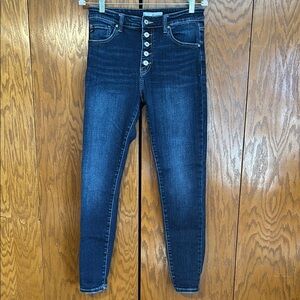 KanCan Blue Skinny High-Waisted Jeans